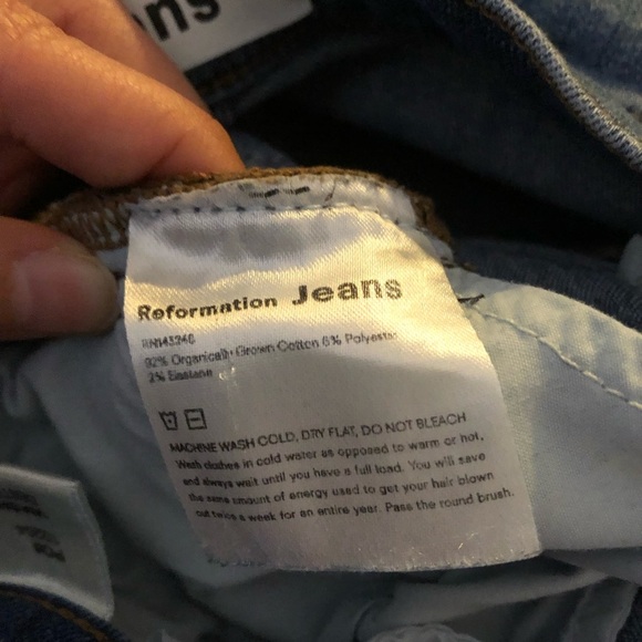 Reformation Jeans DESTIN High-waist Slim - Picture 12 of 12